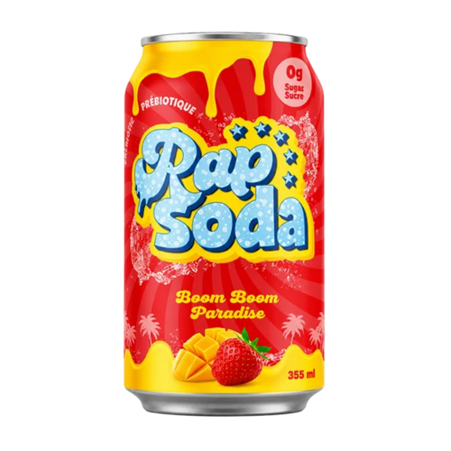 RAP SODA Boom Boom Paradise - canette 355 ml