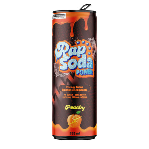 Rap Soda Power Peachy - Pêche